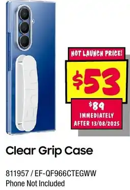 JB Hi-Fi Clear Grip Case offer