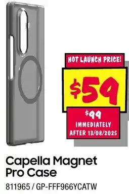JB Hi-Fi Capella Magnet Pro Case offer