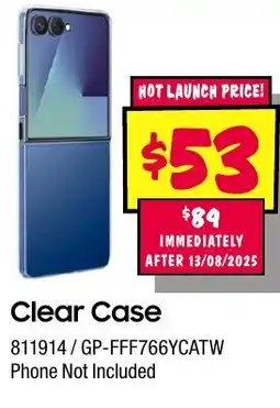 JB Hi-Fi Clear Case offer