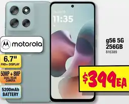 JB Hi-Fi motorola g56 5G offer