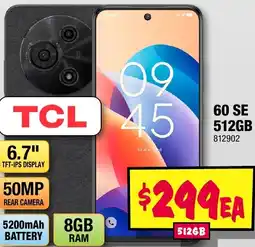 JB Hi-Fi TCL 60 SE offer