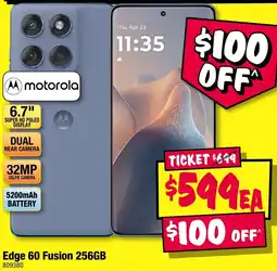 JB Hi-Fi motorola Edge 60 Fusion offer