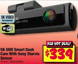 JB Hi-Fi 5K UHD Smart Dash Cam With Sony Starvis Sensor offer