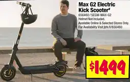 JB Hi-Fi Max G2 Electric Kick Scooter offer