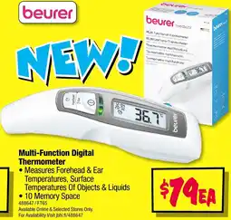 JB Hi-Fi beurer Multi-Function Digital Thermometer offer
