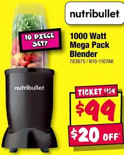 JB Hi-Fi nutribullet Mega Pack Blender offer