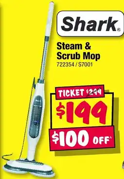 JB Hi-Fi Shark Steam & Scrub Mop offer