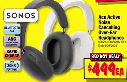 JB Hi-Fi Ace Active Noise Cancelling Over-Ear Headphones offer
