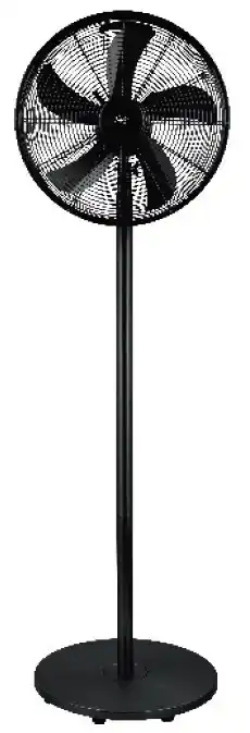 Harris Scarfe Linda 40cm vintage metal pedestal fan black offer