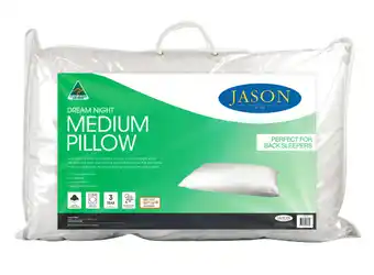 Harris Scarfe Jason dream night polyester medium pillow offer