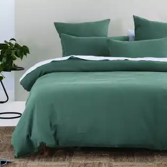 Harris Scarfe Linen house providence waffle quilt cover set kb offer