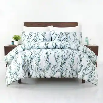 Harris Scarfe Soren theresa 225 thread count cotton rich quilt cover set qb offer