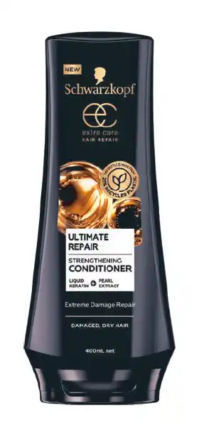 Chemist Warehouse Schwarzkopf extra care ultimate repair strengthening conditioner 400ml offer