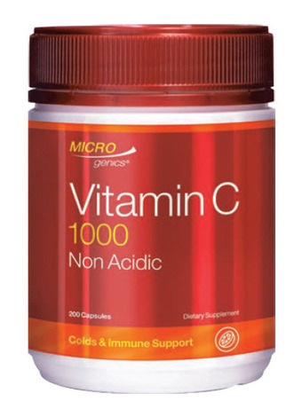 Chemist Warehouse Microgenics vitamin c 1000 non acidic 200 capsules offer