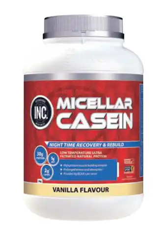Chemist Warehouse Inc micellar casein vanilla 2kg offer