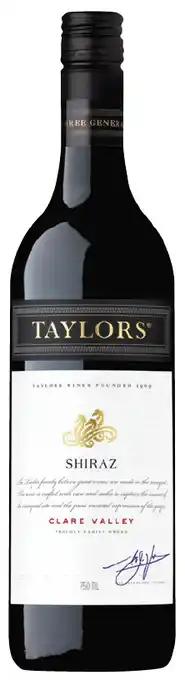 The Bottle O Taylors estate shiraz 750ml offer