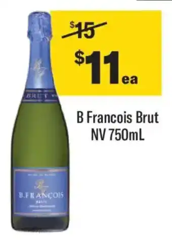 Liquorland B Francois Brut NV offer