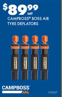 BCF Campboss boss air tyre deflators offer