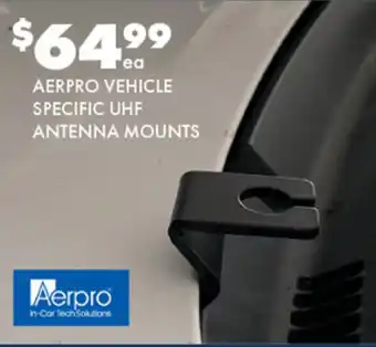BCF Aerpro vehicle specific uhf antenna mounts offer