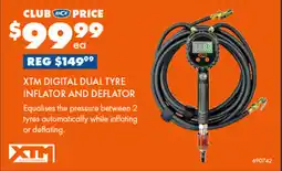 BCF Xtm digital dual tyre inflator and deflator offer