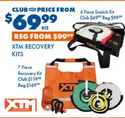 BCF Xtm recovery kits offer