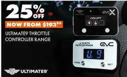 BCF Ultimate9 throttle controller range offer