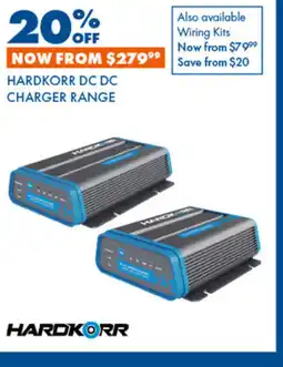 BCF Hardkorr dc dc charger range offer