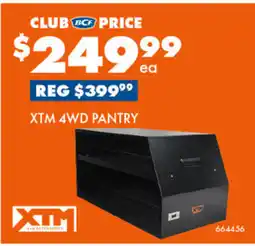 BCF Xtm 4wd pantry offer
