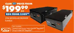 BCF Xtm modular drawer range offer