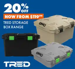 BCF Tred storage box range offer