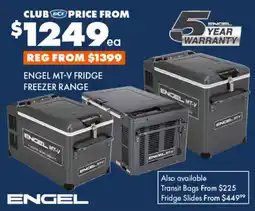 BCF Engel mt-v fridge freezer range offer