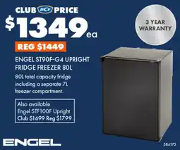 BCF Engel st90f-g4 upright fridge freezer offer