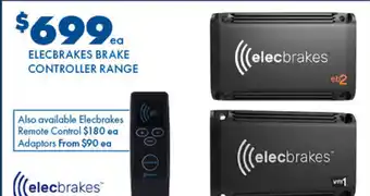 BCF Elecbrakes brake controller range offer