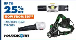 BCF Hardkorr head torches offer