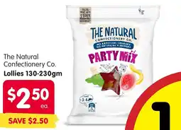 Spar The Natural Confectionery Co. Lollies offer
