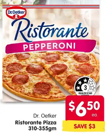 Spar Dr.Oetker Ristorante Pizza offer
