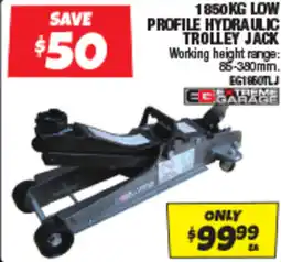 Autobarn 1850kg low profile hydraulic trolley jack offer