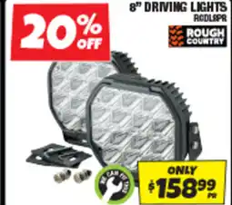 Autobarn 8" DRIVING LIGHTS offer