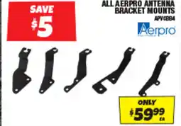 Autobarn All aerpro antenna bracket mounts offer