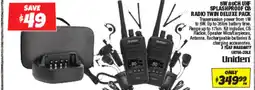 Autobarn 5w 80ch uhf splashproof cb radio twin deluxe pack offer