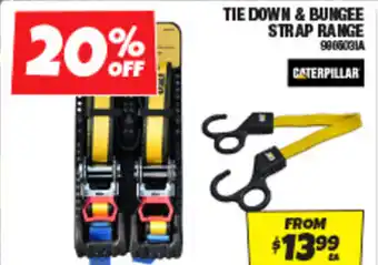 Autobarn Tie down & bungee strap range offer