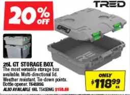 Autobarn 25l gt storage box offer