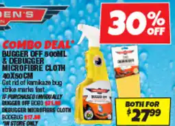 Autobarn Bugger off & debugger microfibre cloth offer