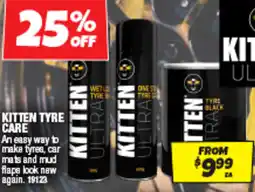 Autobarn Kitten tyre care offer