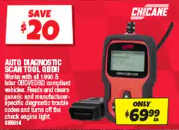 Autobarn Auto diagnostic scan tool obdii offer