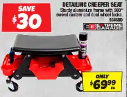 Autobarn Detailing creeper seat offer