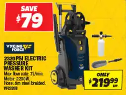 Autobarn 2320psi electric pressure washer kit offer