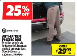 Autobarn Anti-fatigue folding mat offer