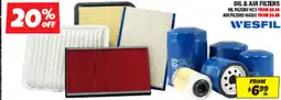 Autobarn Oil & air filters offer