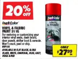 Autobarn VINYL & FABRIC PAINT offer